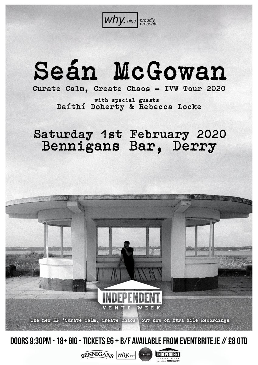 WhyGigs's tweet image. Shoutout to @MccartneyCronin for giving our @IVW_UK show with @seanmcgowanuk in @BennigansBar a mention on @BBCR1 Introducing this past Sunday! Limited tickets left online, get on it at eventbrite.ie xx

bbc.co.uk/sounds/play/m0…