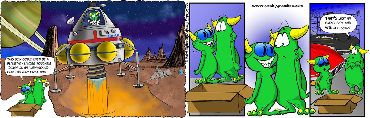 PeskyGremlins's tweet image. Pesky Gremlins Comic 567
"All in Your Head 3"
Larger version available at:
peskygremlins.com 
#comic #comics #webcomic #webcomics #cartoon