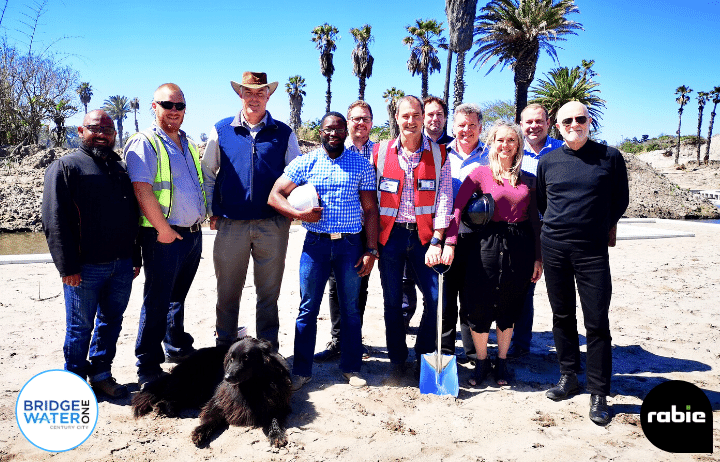 RabieSA's tweet photo. And so it begins! We've broken ground on our next exciting mixed-use development, Bridgewater One, which will overlook a new green lung in Century City, Ratanga Park.

Members of the professional team on this project shared this unique moment with us. https://t.co/aEdncIFPGn https://t.co/PErqDbbRXY