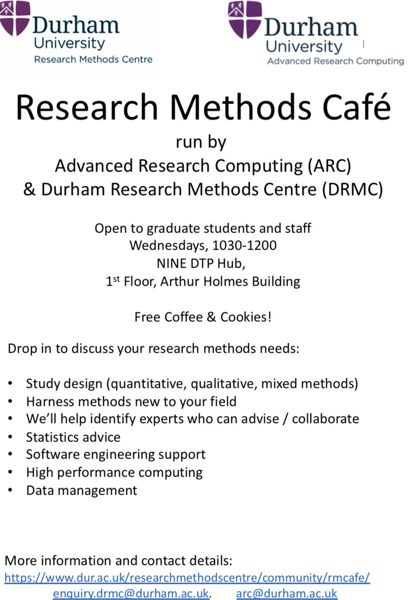 Durham Research Methods Centre tweet media