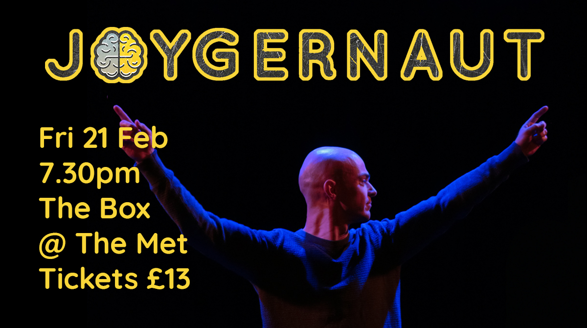 andy_c_g's tweet photo. Where does kindness become virtue signalling? Is cruelty contagious? #Joygernaut is at @TheMet on 21st Feb. If you're near #Bury bring friends. It'll count towards your kindness quota ๐
@BuryTimes @WeLoveBury @VisitBury #kindness #theatre #drama #randomactsofkindness https://t.co/B4gBLSIMq5