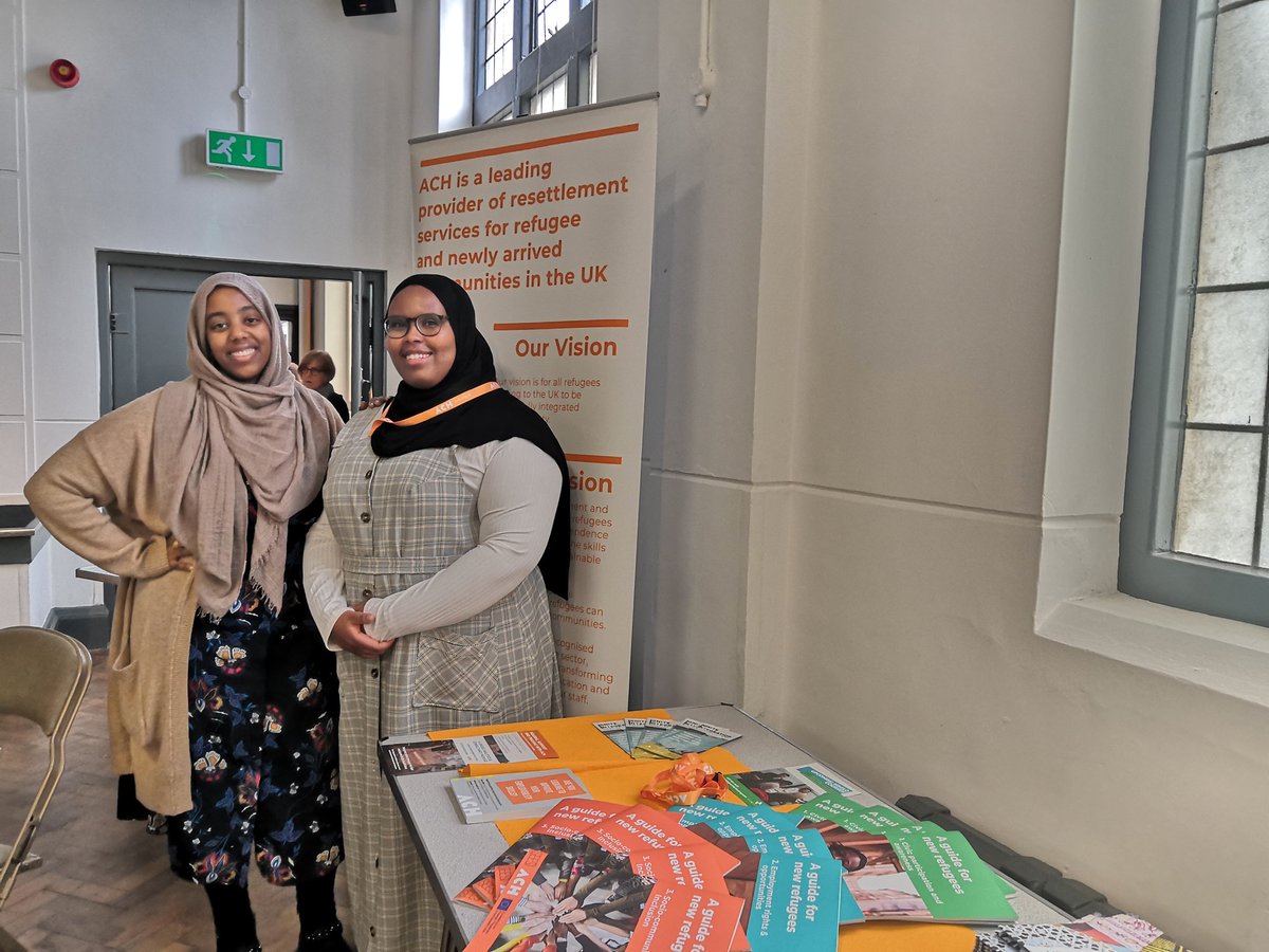 ACHintegrates's tweet photo. We are in #Coventry today launching Ignite Integration with @covjobsupport and @coventrycc! We are all done setting up our colourful ACH table and are ready for the big event! #igniteintegration https://t.co/DatXyky7lj