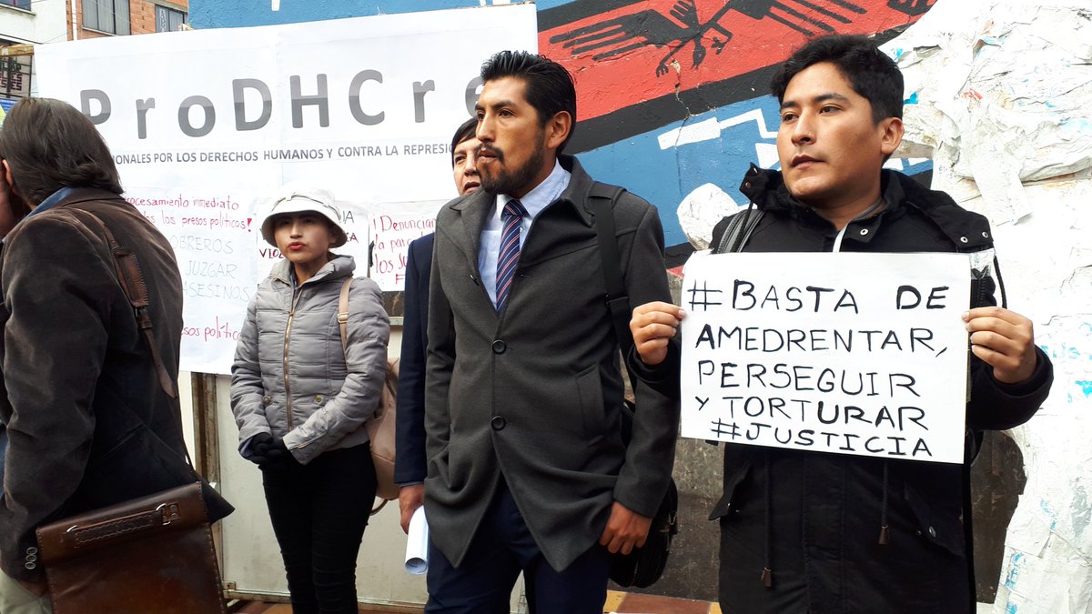 luannitapress's tweet photo. #deÚltimo
Como consecuencia de de los conflictos de noviembre del 2019 se conformó #ProDHCre que agrupa a profesionales por los derechos humanos y contra la represión estatal. Piden libertad inmediata para los presos políticos. https://t.co/XFOkZQhipl