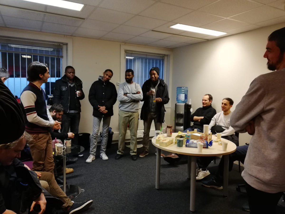 linagora's tweet photo. C'est parti !! Rentrée des classes pour notre promo #DevOps @OpenHackademy !
Ce matin après un petit déj de rencontre avec la promo #WebDev, 1er cours sur les algorithmes.
Bonne route à tous & bossez bien ! #fiers
#InvestInHuman #GoodTech4Good #PositiveImpact #3rdDigitalWay https://t.co/DdKz5hFvqE
