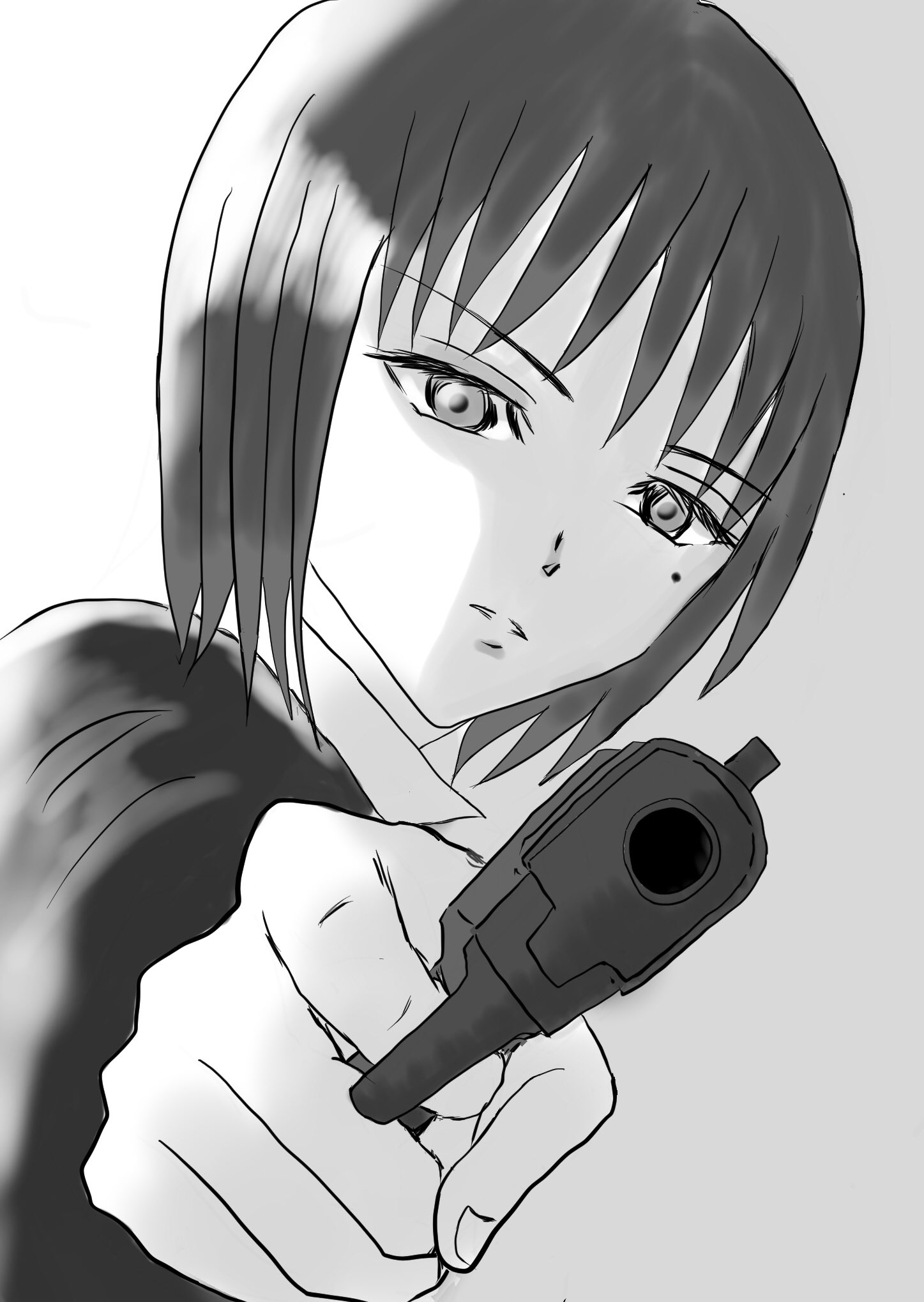 Twitter 上的 えいた この前の銃構えてる写真見て つい ただの銃口向けられたいオタク ごめん Aelイラスト 乃愛 T Co E8zoq4tdrc Twitter