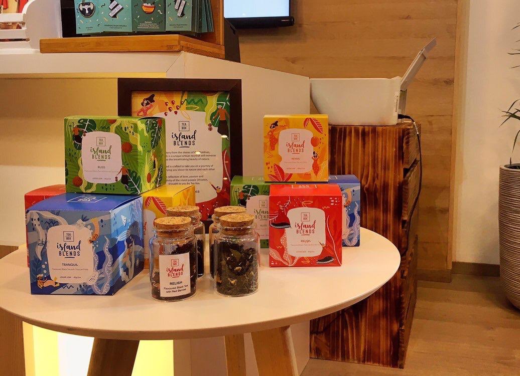 teaboxmv's tweet photo. Island blends available at Velana Int Airport @Authentic_MV duty free shop and at Tea Box, Hulhumle. #teaboxmv #islandblends #infusedhappiness https://t.co/9A8oJ2FLlW