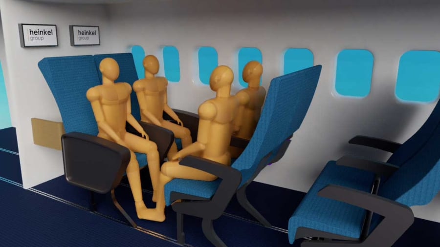 cnni's tweet photo. These could be the airplane cabins of the future https://t.co/W22oYspUhG https://t.co/YMauilksjq