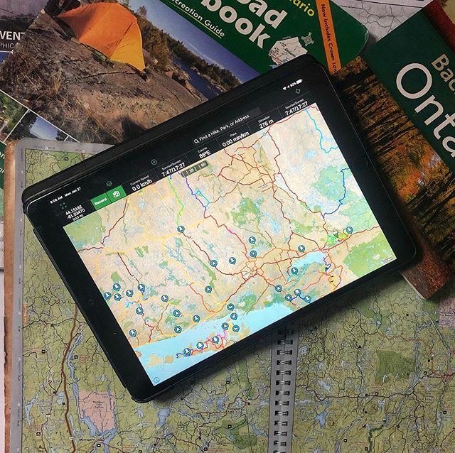OntarioOverland's tweet photo. Who’s already planing those summer 2020 trips? Where are you headed for an epic adventure this year? #ontariooverland #backroadsmapbook #bigplans https://t.co/9DXy5jc7We https://t.co/lMtyYqMl3r