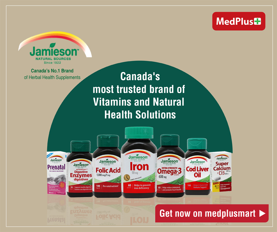 MedPlusIndia's tweet photo. Are you getting your recommended daily intake of vitamins and minerals? #medplusmart With natural supplements from Jamieson Wellness, ensure that you do - https://t.co/pF6l04ysnH https://t.co/NIPO8X4X1Z