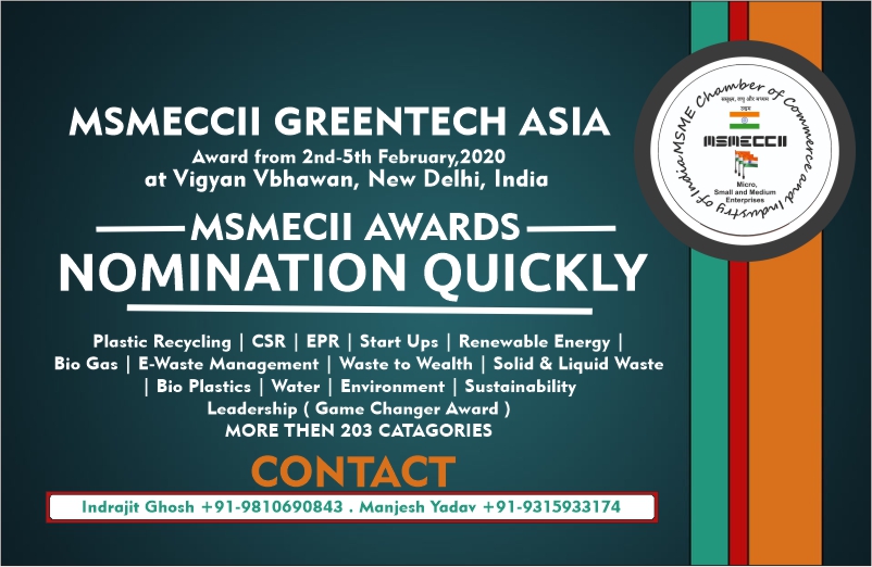 MSMECCII Greentech Asia Exhibition and
Conference

.
.
.
#wastemanagement #buildersoftomorrow #SmartCities #BioGas #SolarEnergy #RenewableEnergy #AirPollution #climatechange #plastics #environmentallyfriendly