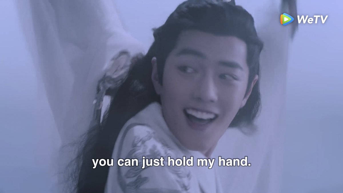 they hold hands a lot but.  I’m including moments when lwj initiated it and for no reason other than to hold him.
