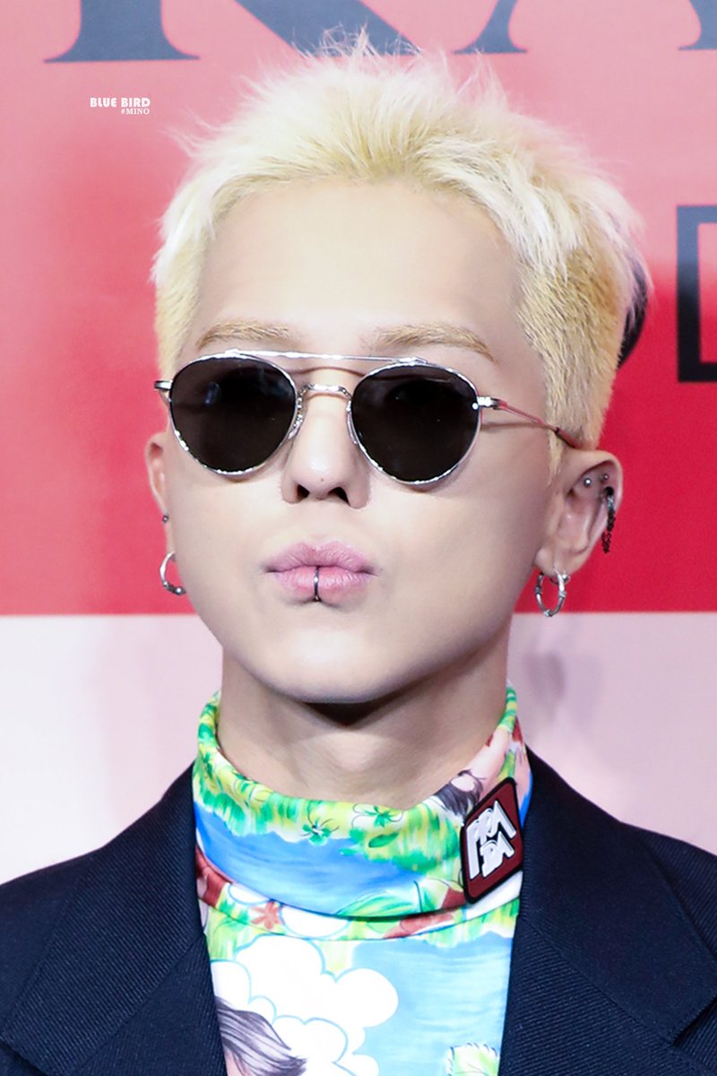 MY-MOST-FAVORITE-LOOK-OF-MINO-IN-MY-WHOLE-FUCKING-LIFE: blonde and browless minoa thread,cuz i love & miss this look sm