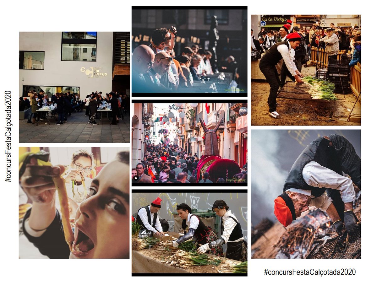 Aquestes són les fotografies que participaran al sorteig del #concursFestaCalçotada2020. Moltes gràcies a tots i totes les participants!

El sorteig es realitzarà demà i el guanyador/a s’escollirà a l’atzar mitjançant el portal de sorteigs online Sortea2 sortea2.com