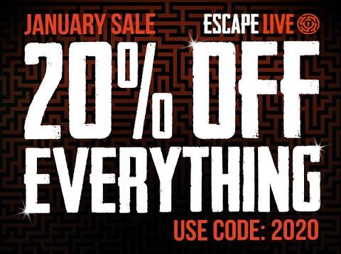 EscapeLiveCov's tweet photo. LAST CHANCE
#January is nearly over and with it goes our #JanuaryDeal!
All #games bought and played in January are 20% off with #discount code '2020' ๐ฅ
Click the link below and use code '2020' before it's too late
โก https://t.co/C4lRo1uFlD https://t.co/qELhOWiQnd