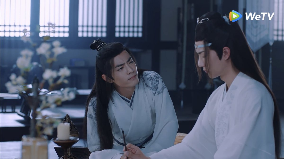 he went from silencing wwx every few hours to silencing everyone except wwx and sizhui,,,,,,