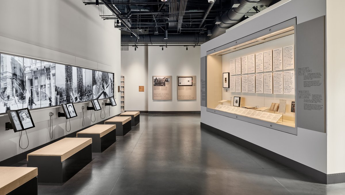 Today #WeRemember the Holocaust as it marks the 75th anniversary since the liberation of the Auschwitz-Birkenau concentration camp. 

In 2019 we worked with <a href="/KubikMaltbie/">kubik maltbie</a> to deliver 
custom display cases to <a href="/HMHou/">Holocaust Museum Houston</a> which houses &amp; preserves the memories of all those affected.