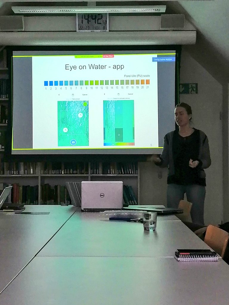 Smartphone-app is where #remotesensing and #CitizenScience meet in monitoring of water a report by Lena Mellin <a href="/ConnectIgb/">connect-igb</a>