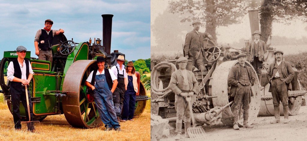 CountrySteam's tweet photo. @TravelSomerset @SomersetCouncil @SomHeritage @SomersetMuseum @Southsomersetdc @CHACYEOVIL We made good use of them at our event - reenacting then with the steam engines we have. https://t.co/siyMDHnOLB