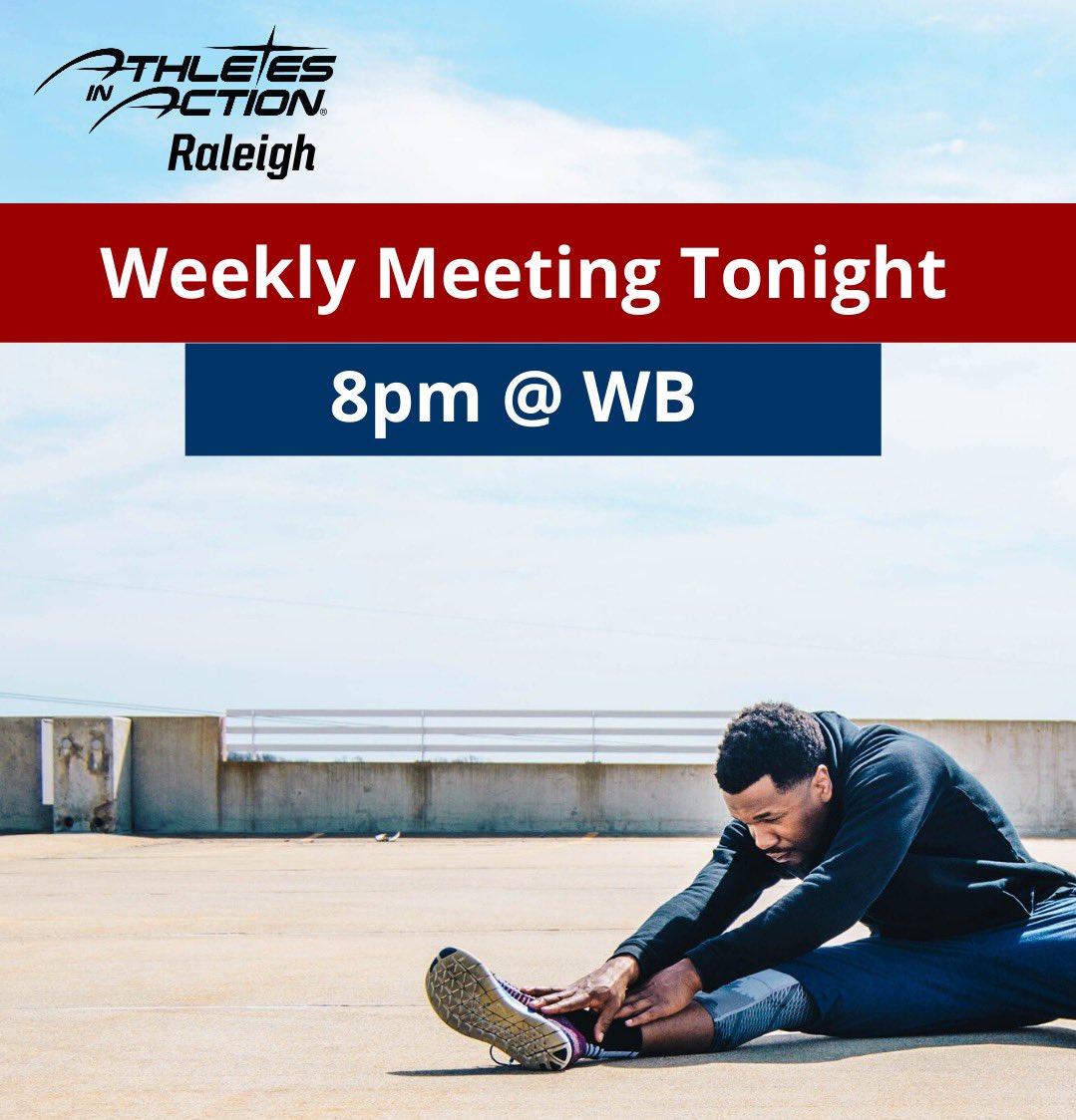 Raleigh_AIA's tweet photo. Train spiritually like you train physically. Your body will only last here on earth but your soul lasts forever. Come out tonight at 8pm. https://t.co/nYSuTwWumh