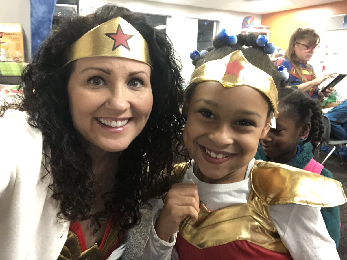 LibraryTera's tweet image. Reading gives you super powers! We are kicking off Celebrate Literacy week by dressing like our favorite super heroes. @HCPSLambES @hubofschool @PtaLamb