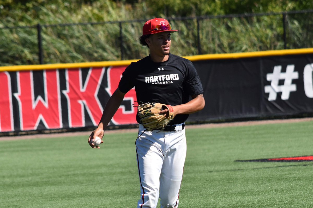 CHFBaseball's tweet photo. Proud of our Jaguar Alumni Playing in college! Five of Five in this Series!

2019 grad, IF - Tremayne Cobb, Jr. - University of Hartford!

@trefromtheway @PBRMaryland @PGCTV @WashPostHS @MSABC1 @HartfordBASE https://t.co/W48L8wlOvt