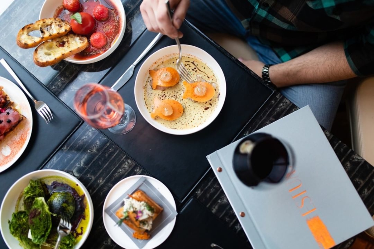 The Voltaggio brothers’ inventive menu will impress your company.