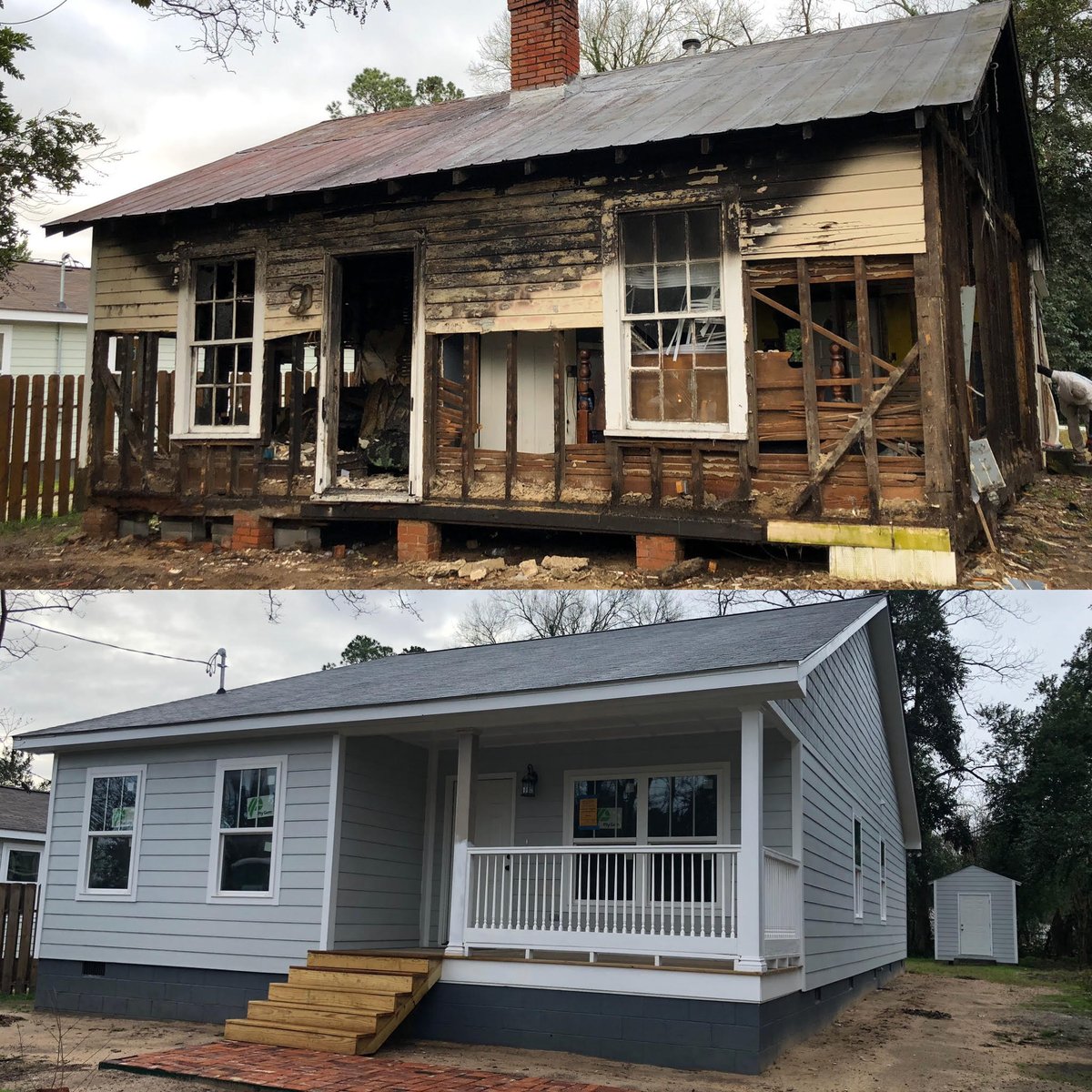 TurnBackTheBloc's tweet photo. What a difference a year makes. 2014 Battle Row went from a 1BR home to a nearly completed new construction home in just 12 months. Take a drive down #battlerow and see our progress. The FROGS have been getting after it to make this property homeowner ready! #revitalizeharrisburg https://t.co/GPsnNKoDMs