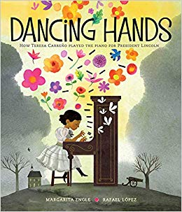 MackinLibrary's tweet image. The Belpré Award for Illustration goes to..."Dancing Hands: How Teresa Carreńo Played the Piano for President Lincoln"! Illustrated by Rafael López, written by Margarita Engle.

Congratulations!!! 🎉
#ALAyma #alamw20 #alamw2020