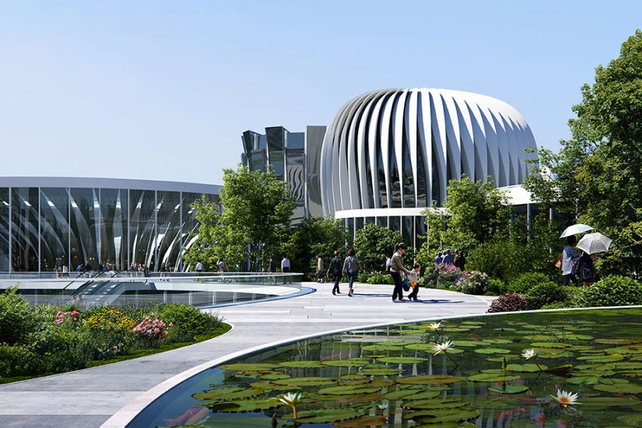 BIMMonde's tweet photo. L’agence d’#architecture @ZHA_News est sur le point d’achever le centre d'exposition et de conférence Start-Up, à Chengdu en Chine.👌💥
https://t.co/mb13HqKqXc https://t.co/ZwMqjnUq4L