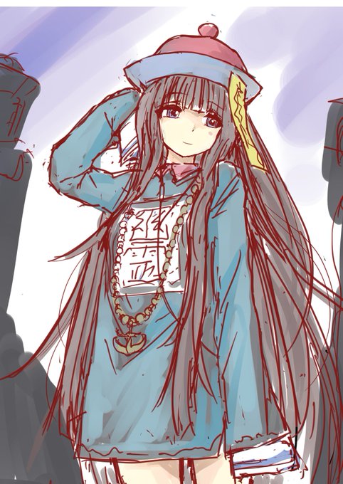 幽霊さんの春節衣装を勝手に考えてみる 