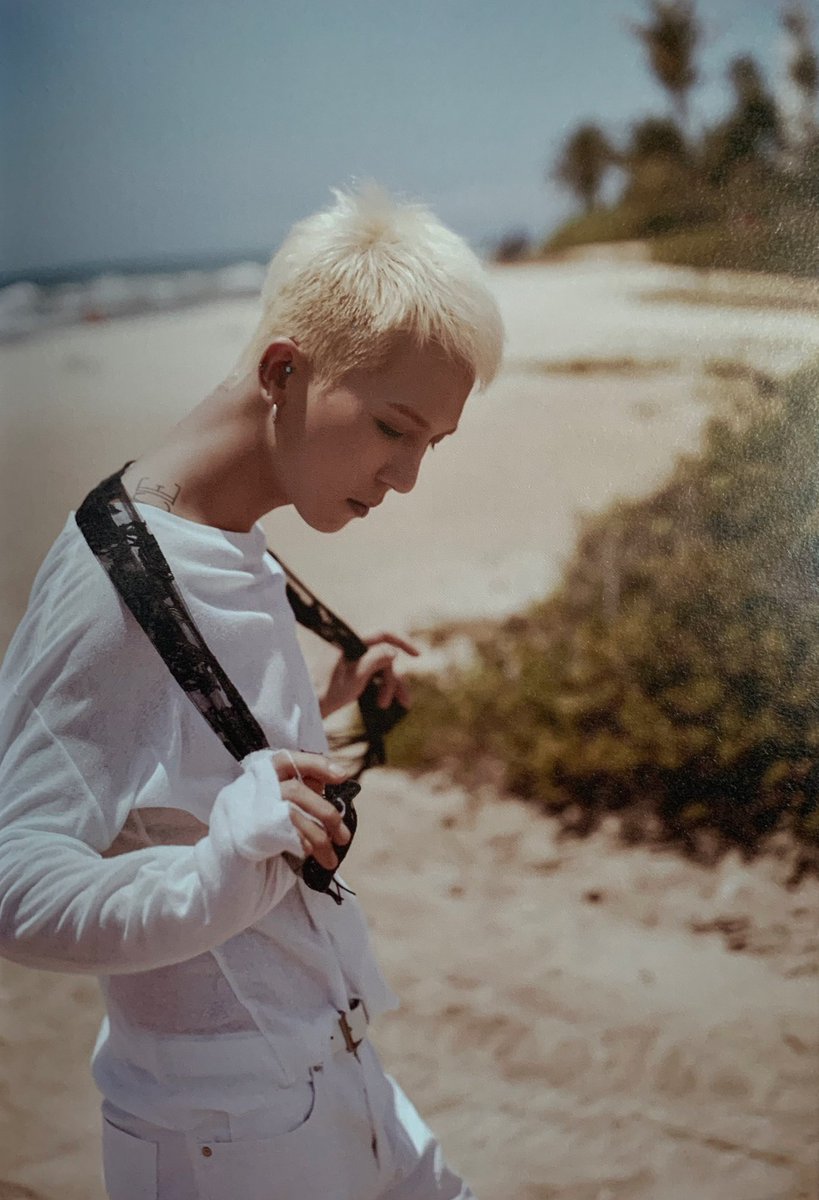 MAN IN REDbut blonde, browless, and its mino.