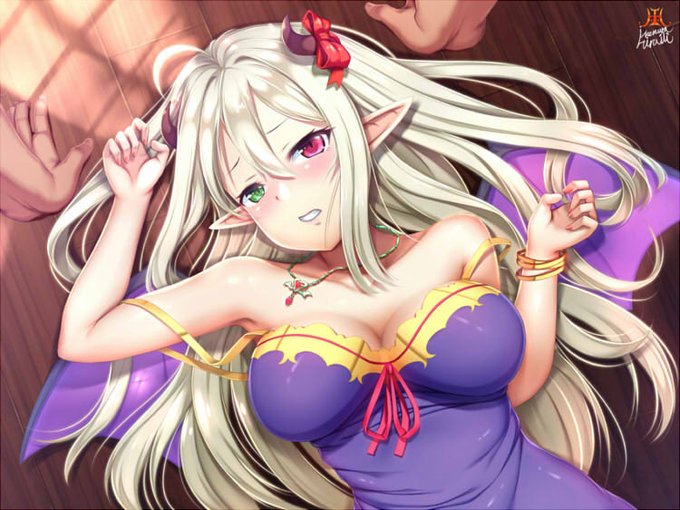 サキュバスメアの2作品目のイラストが一旦完成しました。音声作品サークル(チョコミント様)の方で2作品目は現在販売準備中とのことです。■「異世界さきゅばすASMR」1作目はこちら↓オリジナル #サキュバス 