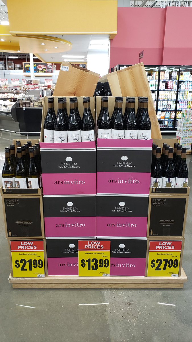 HEBHeightsMkt's tweet photo. I am excited to offer wines from @bodegatandem at HEB The Heights.  These wines offer the best of what agriculture and winemaking with integrity is all about.   #Vegan #SustainableFarming #MinimalIntervention #GravityFed https://t.co/oWRNJ8Ye22