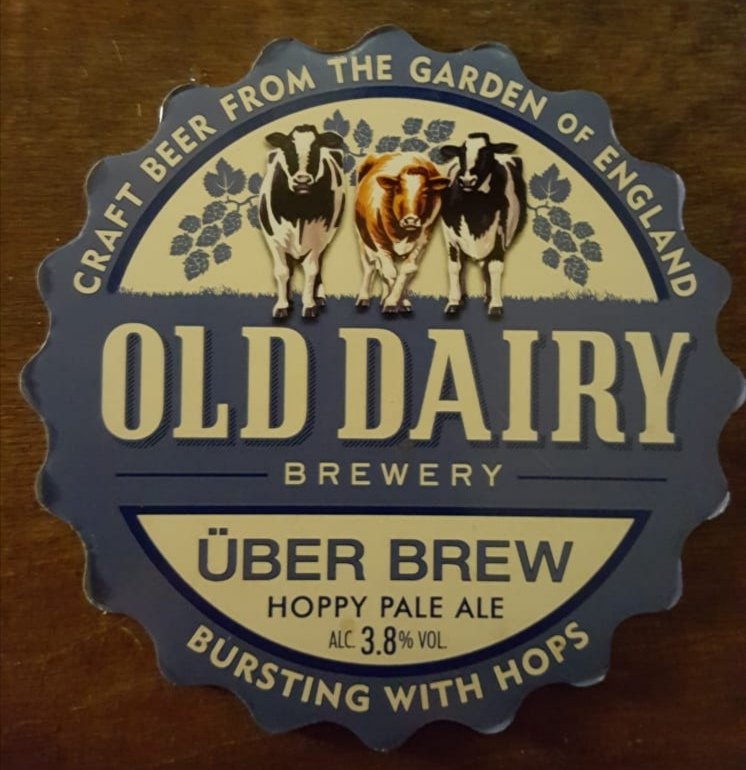 This evenings offerings - #parkwaybrewingco Ruffled Feathers 4.5% is a English Bitter &amp; #olddairybrewery Uber Brew is clean-drinking Hoppy Pale Ale with strong flora aroma, full-bodied &amp; full-flavoured beer

#Margate #Broadstairs #Ramsgate #Thanet #Kentcoast #micropub #realale