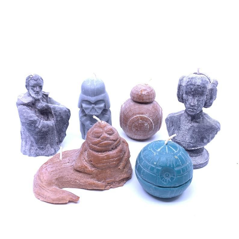 cozyours's tweet photo. Are you a Star Wars lover? Look at this amazing candle set! The author is @CactusConcreteCandle. We found it on etsy.

#candlemaking #amazingcandles #soywaxcandles #candleart #candlelover https://t.co/Z8IwB2cGJT