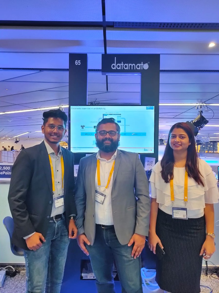 Datamato's tweet photo. Day 2 in #Vienna with more than 2000+ of #coIBMers. Team #Datamato all set to ace the #FastStart2020! Bring in your questions, check out our offerings or just drop by at booth number 65 to say Hello! Happy to have you along.
#winning2020 #redhat #security
https://t.co/Vo5SXBWqob https://t.co/3j3KGqpmai