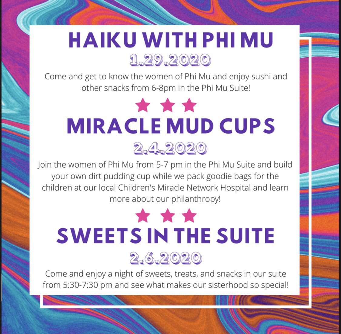 Thinking about going Greek? Check out spring informal events!