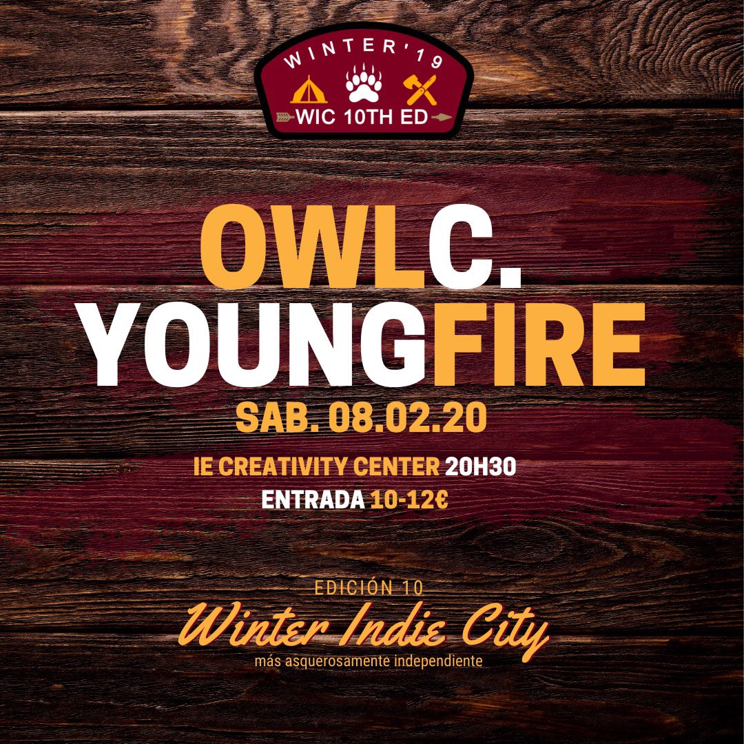 WIC_Segovia's tweet photo. El 8 de Febrero regresamos con una nueva cita doble muy de nuestros origenes y además estrenando modo dos escenarios.
Tendremos en la casa de la moneda dos espacios distintos, uno con cada banda 👇🏻
@theowlc #youngfire @casademoneda @IEuniversity
Entradas en @wegowES https://t.co/vG31xAHWgk