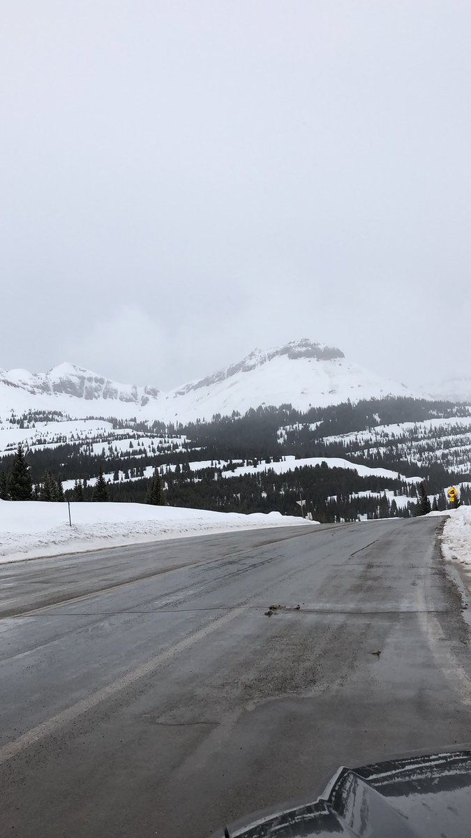 What better way to support wildfire planning today in SW Colorado than to bring fresh snow?!!