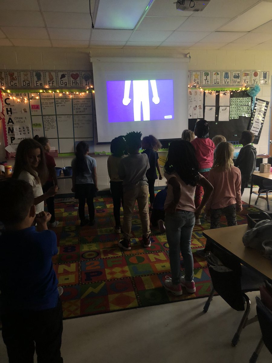 blgeorge92's tweet photo. Energy levels are through the roof today! Needed some @GoNoodle to unwind 🙂 https://t.co/tnDvOcKgEb