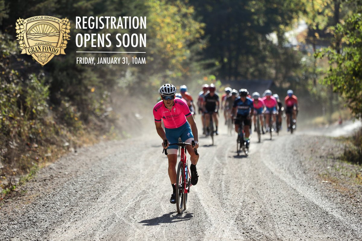 This is the week to set your 2020 #AlpineLoopGranFondo #GranFondo goal! Registration opens FRIDAY at 10AM (Eastern) on <a href="/BikeReg/">BikeReg</a>