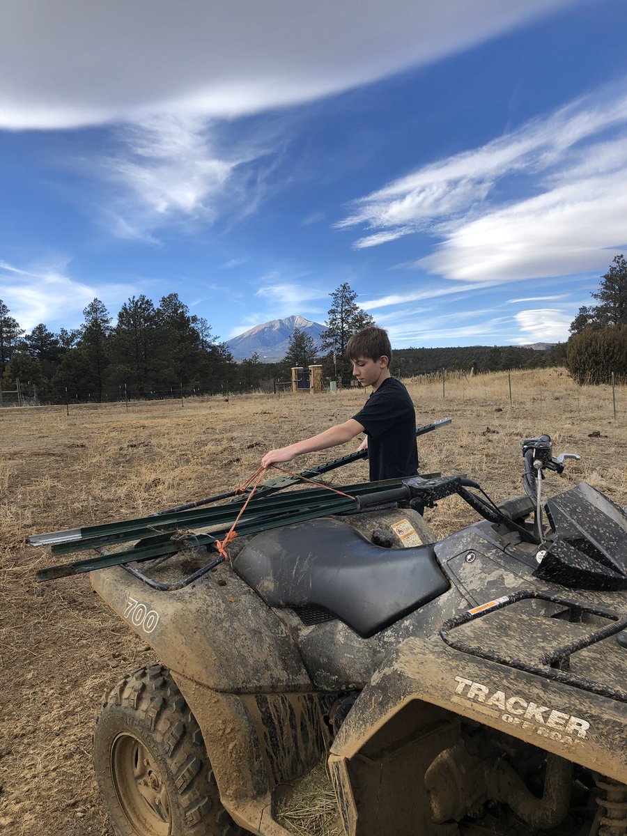 FredEichler's tweet photo. I am glad to be home from @nssfshotshow & am getting really good at taking pictures and offering solid advice while Trent works. 😂 So great to have 3 young men to help (or do) chores. - “Supervisor Fred”
#everythingeichler #teamoutdoors #builtforloveofcountry #trackeroffroad https://t.co/UhUSkBYnVQ