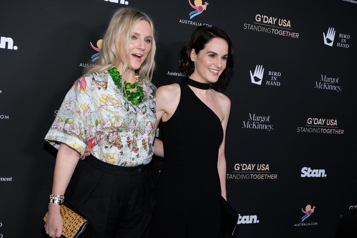 AdoringMDockery's tweet photo. #News 📸 (+36) #HQ pics of #MichelleDockery at the #GDayUSA2020 

🔗 https://t.co/TpmDa10zAP https://t.co/7j8wf9eYnS