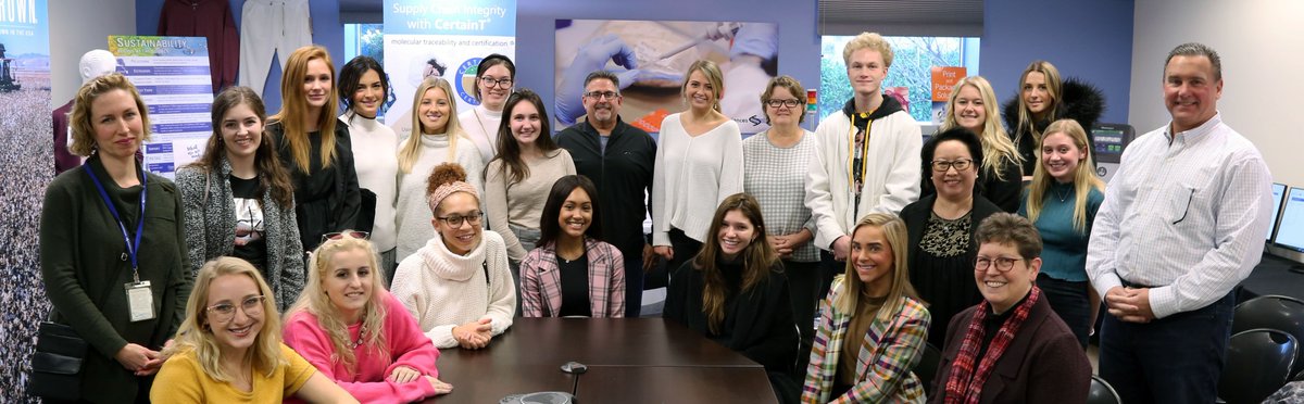 BNBX_Corp's tweet photo. Miami University students visited APDN HQ to learn about new innovations in textiles &amp; apparel space and how #CertainT proves product claims from source to shelf. https://t.co/G3Zr0lqXdy