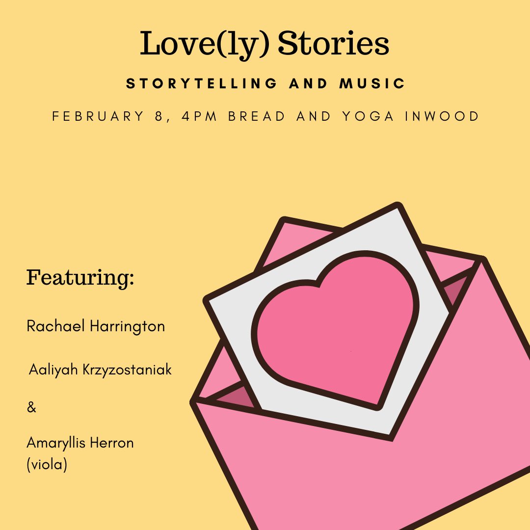 Storytelling! Music! February 8th at 4pm- join me and two other amazing artists as we weave a show full of stories and music. $15 tickets!
