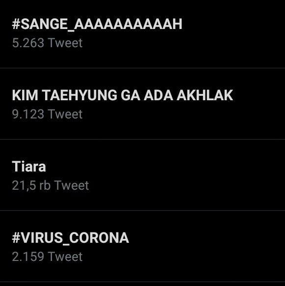 andre_RM11's tweet photo. Njirr '  awet banget niih trending .wkwkw  62+ kalo ber bau" porno awet  😂😂 #SANGE_AAAAAAAAAAH  #VirusCorona https://t.co/4Ke0tnFJGE
