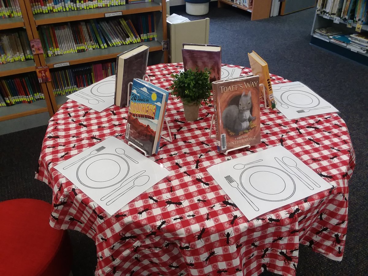 Check out our book tasting! We are exploring different genres and taking a closer look at a books' characteristics, then discussing how best to classify. Yummy!