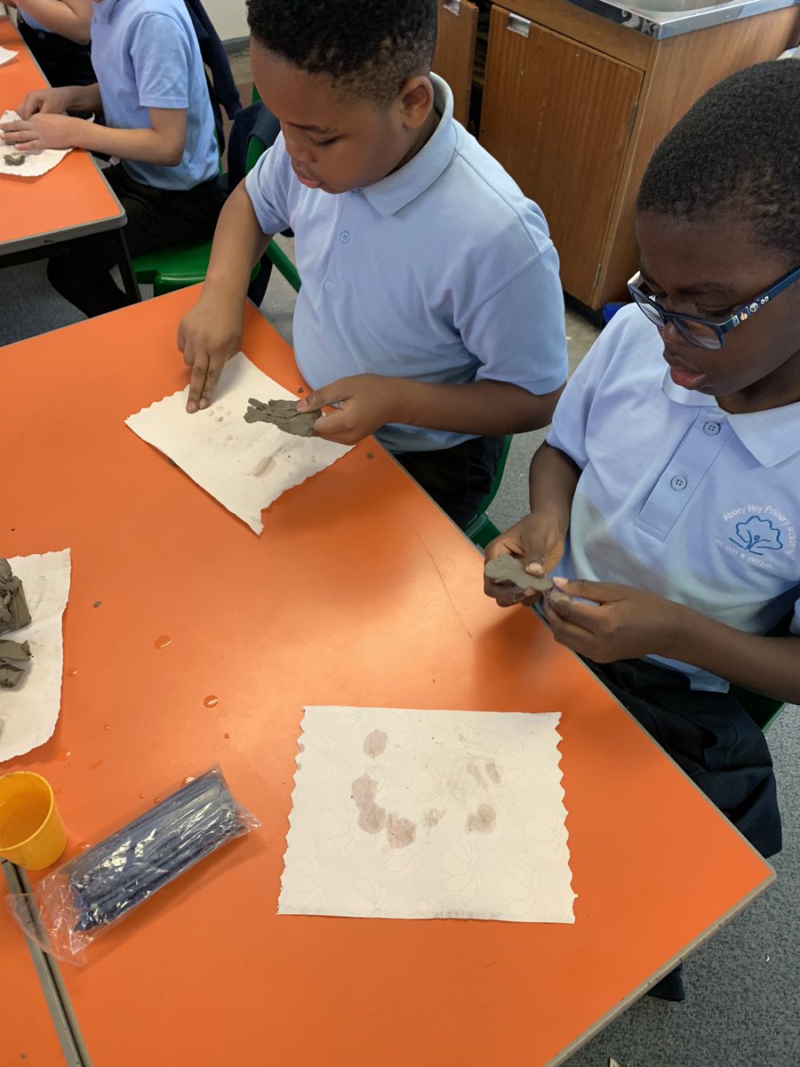 AHPA_Year4's tweet photo. We had a go at making Roman pottery today! ⚱️ https://t.co/wDa05zb2X5
