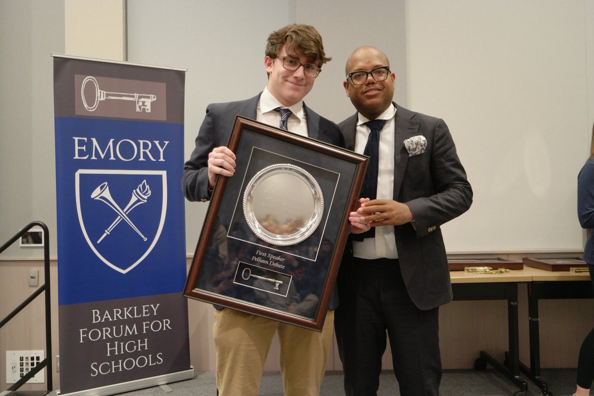 emorydebate's tweet photo. Congratulations to the Pelham debate champions (including top speaker!) from MBA and the reserve key winners from Georgetown Day! #BFHS2020 https://t.co/fzKjm1Qt4j