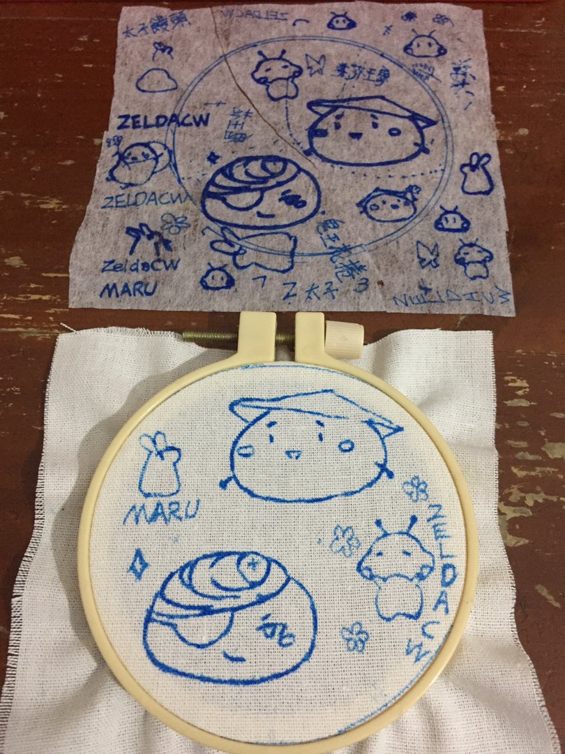 I forgot to share these. By 桃粉杏红 on weibo. (she showed me the photos back in December) ahhh~she made them all look so cute TuT//// ? 